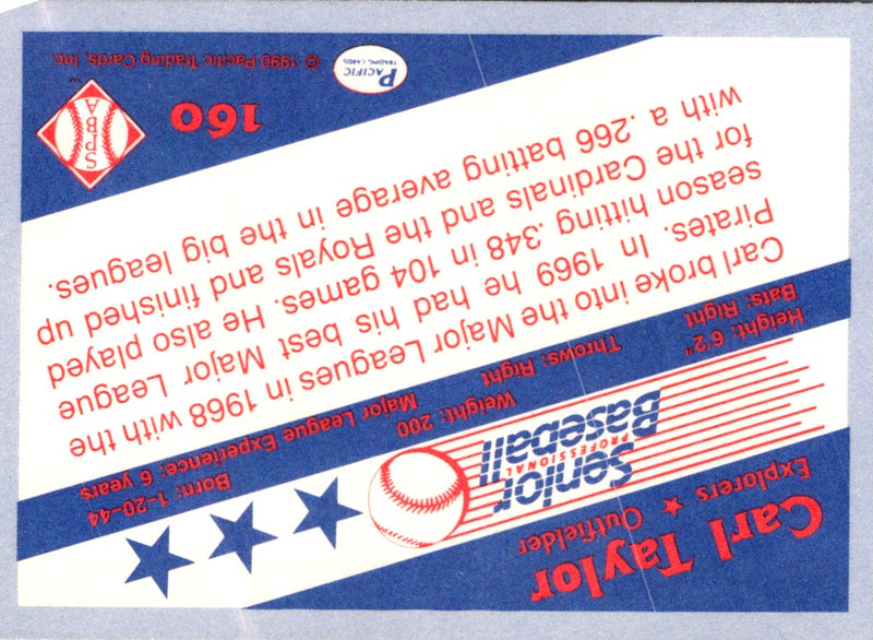 1990 Pacific Senior League Carl Taylor