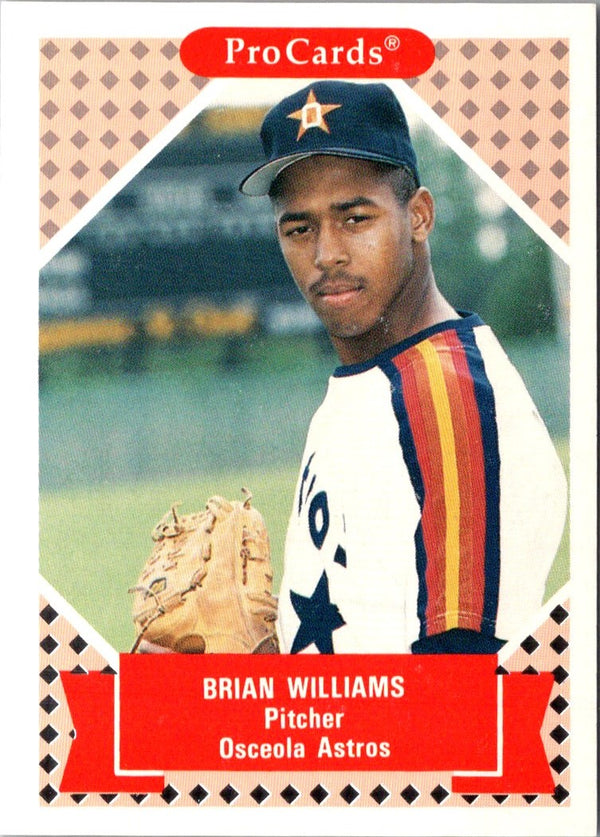 1991 ProCards Brian Williams #228