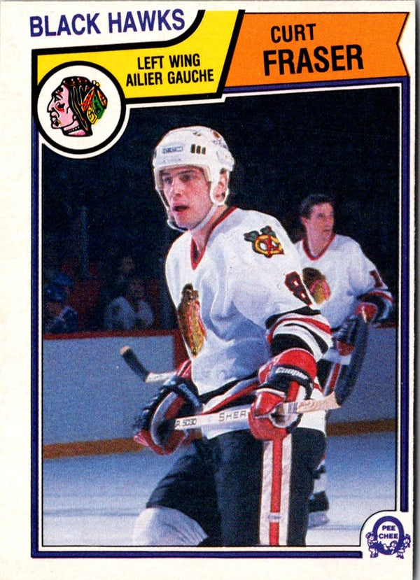 1983 O-Pee-Chee Curt Fraser #102