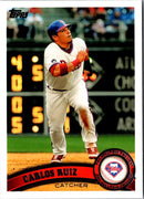2011 Topps Carlos Ruiz