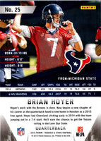 2015 Panini Rookies & Stars Brian Hoyer #25