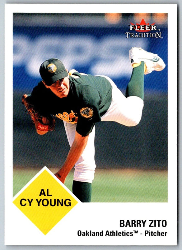 2003 Fleer Tradition Barry Zito #420