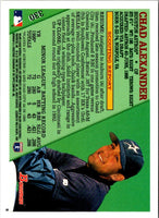 1996 Bowman Chad Alexander #330 Rookie