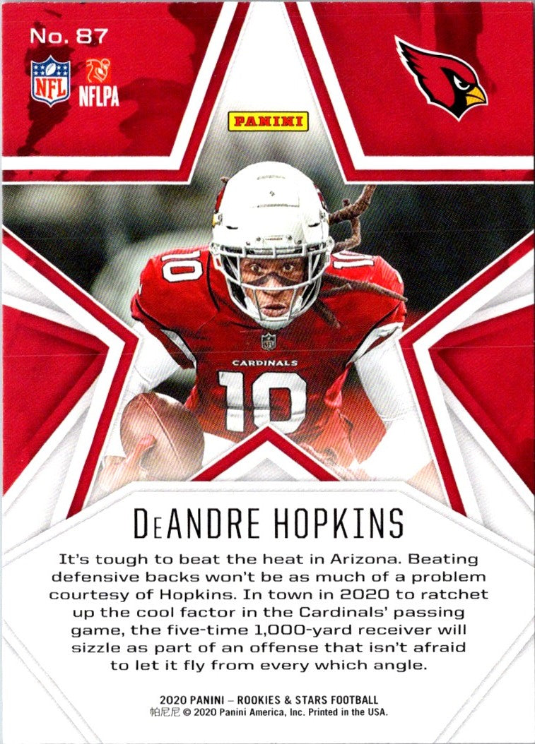 2020 Panini Rookies & Stars DeAndre Hopkins