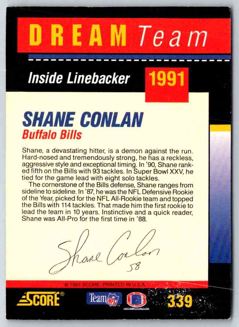 1994 Score Shane Conlan