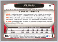 2013 Bowman Joe Mauer #95