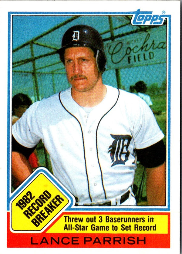 1983 Topps Lance Parrish #4