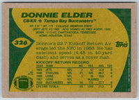 1989 Topps Donnie Elder #326