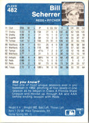 1984 Fleer Bill Scherrer