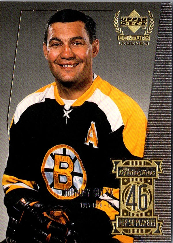 1999 Upper Deck Century Legends Johnny Bucyk #46