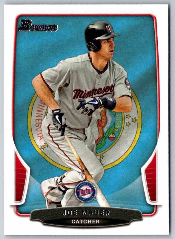 2013 Bowman Joe Mauer #95