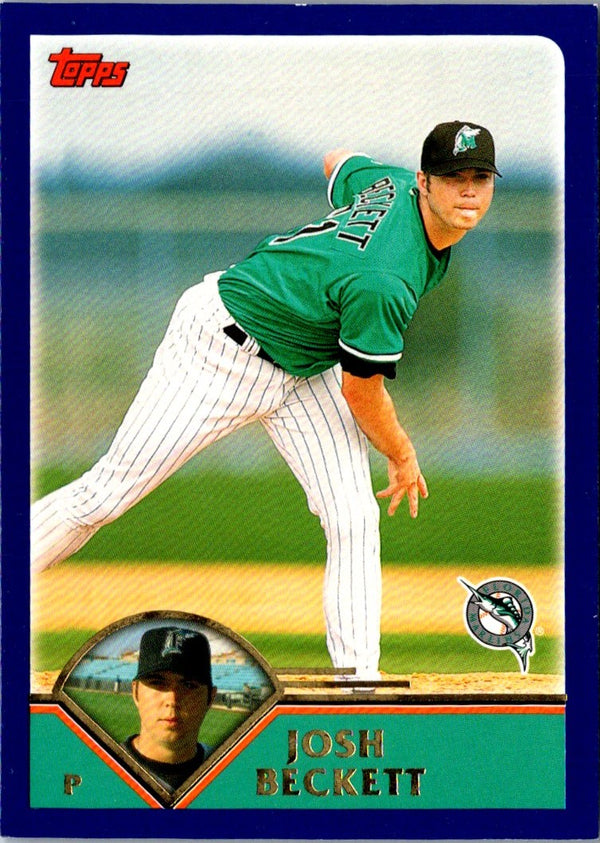 2003 Topps Josh Beckett #249