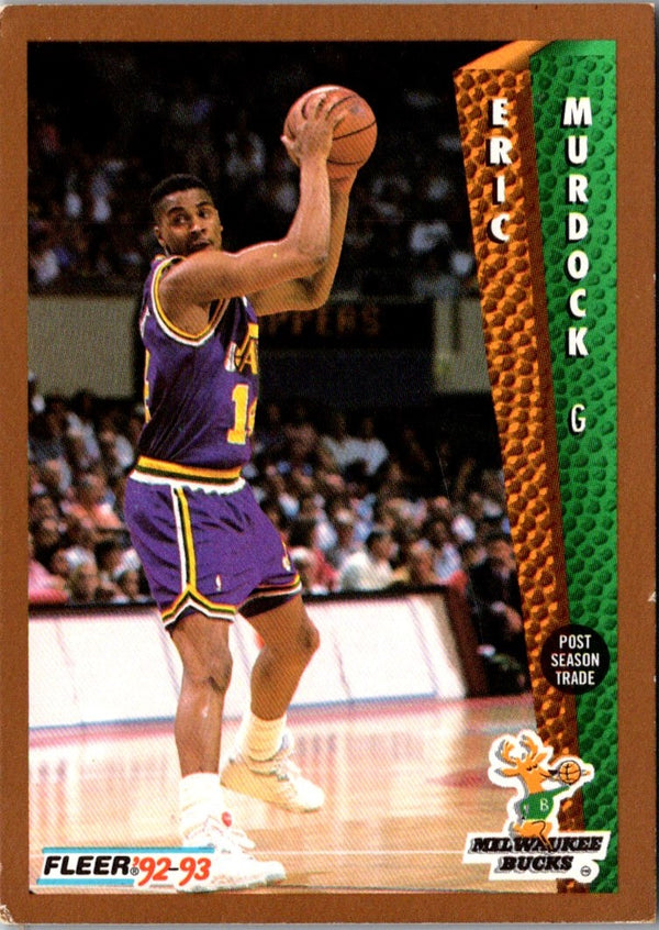 1992 Fleer Eric Murdock #128