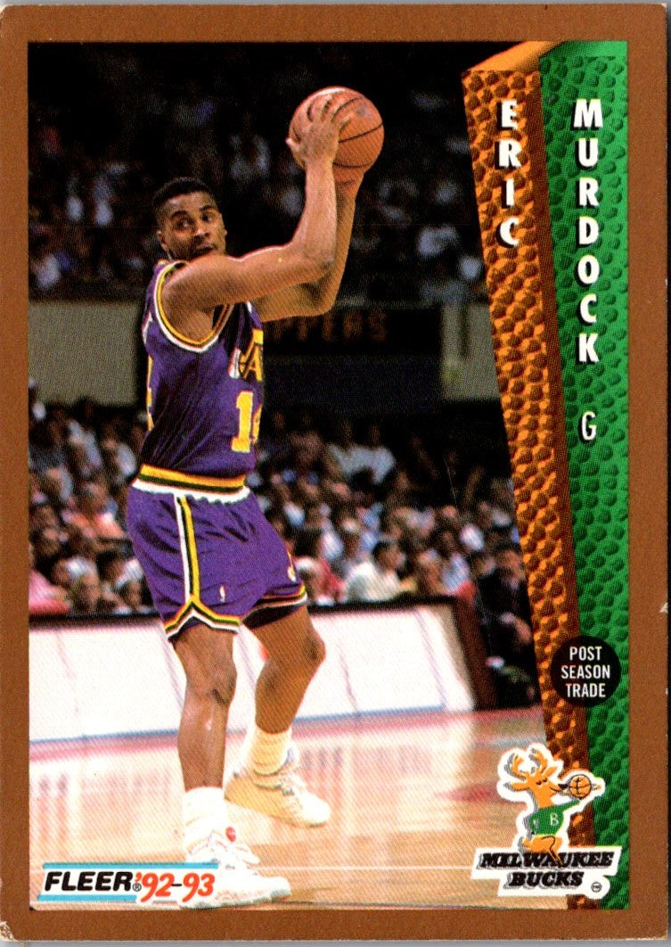 1992 Fleer Eric Murdock