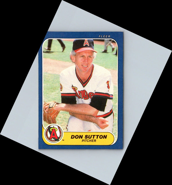 1986 Fleer Don Sutton #170