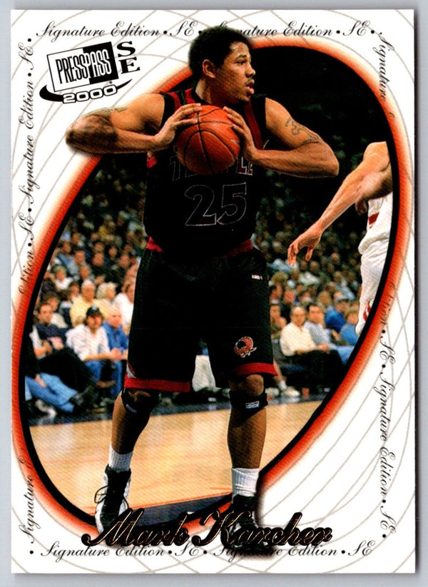2000 Press Pass SE Alley Oop Mark Karcher #23