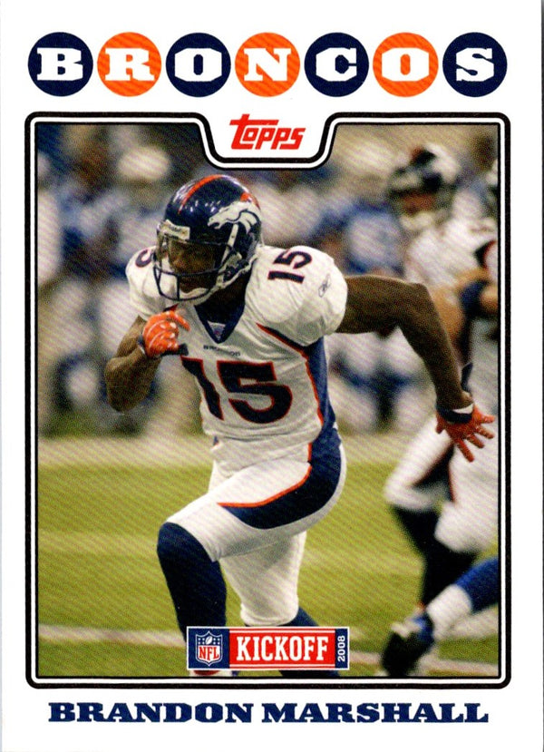 2008 Topps Kickoff Brandon Marshall #29