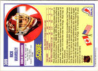 1990 Score Canadian Rick Wamsley #309