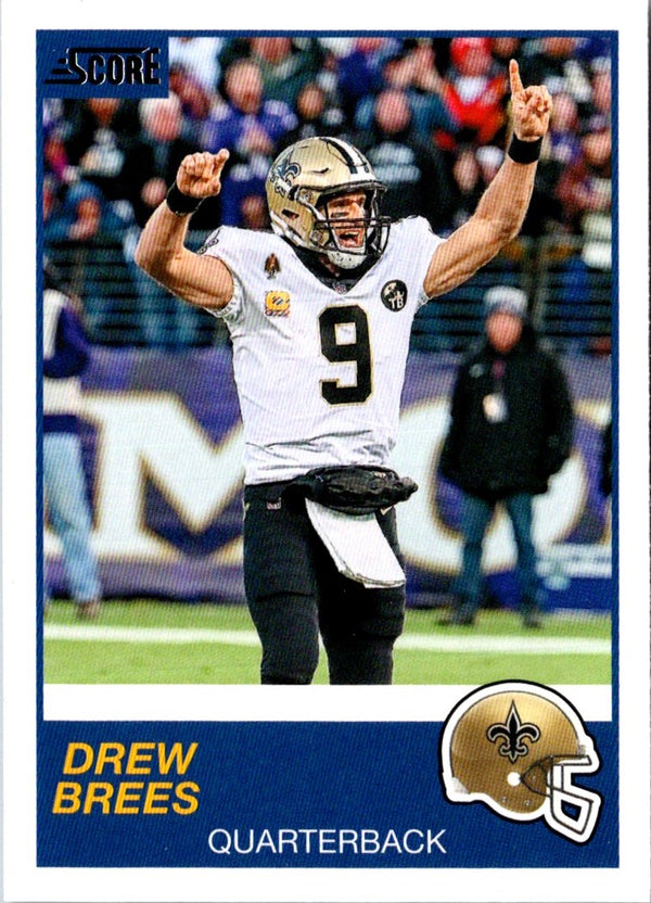 2019 Score Drew Brees #263