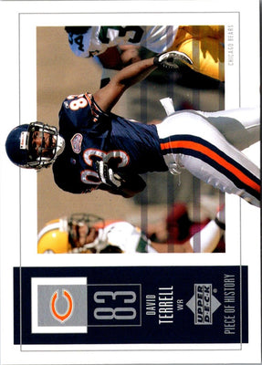 2001 Upper Deck David Terrell #203 Rookie