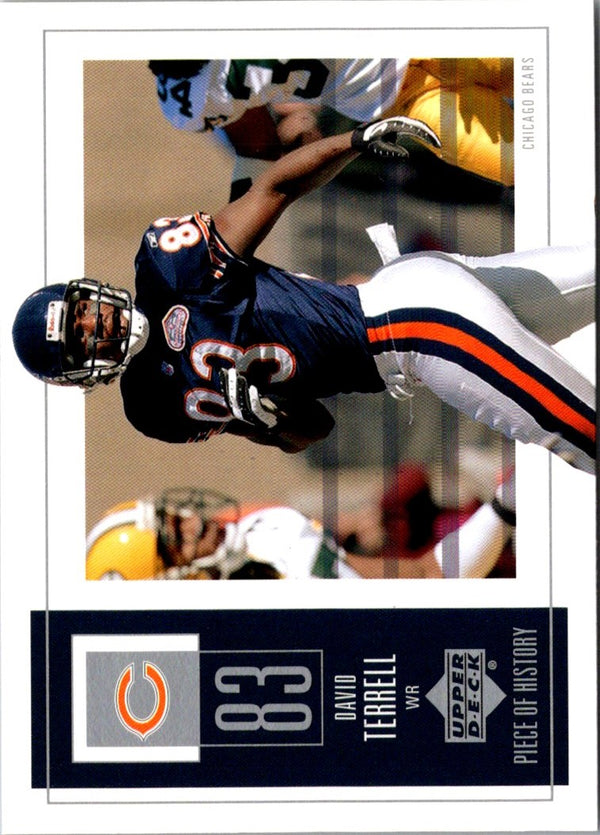 2001 Upper Deck David Terrell #203 Rookie