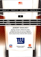2007 Leaf Certified Materials Jeremy Shockey #9