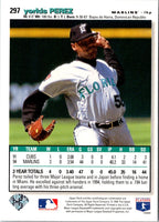 1995 Collector's Choice Silver Signature Yorkis Perez #297