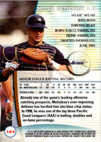 1999 Stadium Club Mitch Meluskey #163
