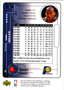 1999 Upper Deck MVP Reggie Miller