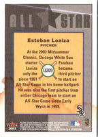 2003 Fleer Tradition Update Esteban Loaiza #U209