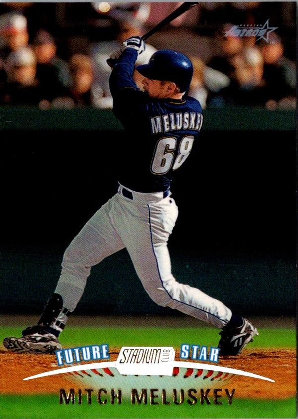 1999 Stadium Club Mitch Meluskey #163