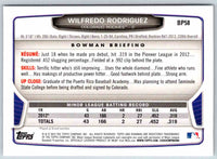 2014 Bowman Wilfredo Rodriguez #BP58