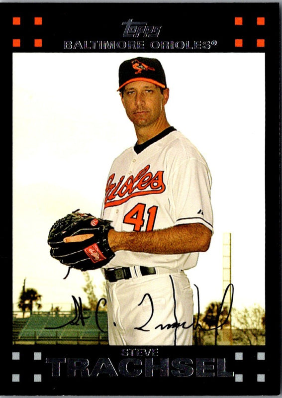 2007 Topps Steve Trachsel #558