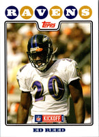 2008 Topps Kickoff Ed Reed #150
