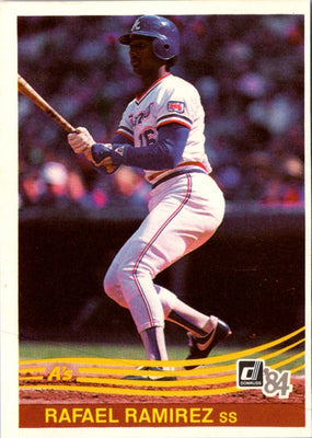 1984 Donruss Rafael Ramirez #589