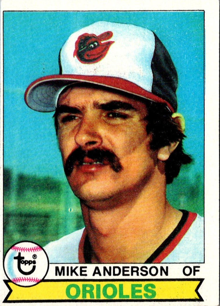 1979 Topps Mike Anderson