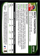 2008 Bowman Draft Picks & Prospects Rich Thompson
