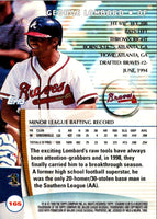 1999 Stadium Club George Lombard #165