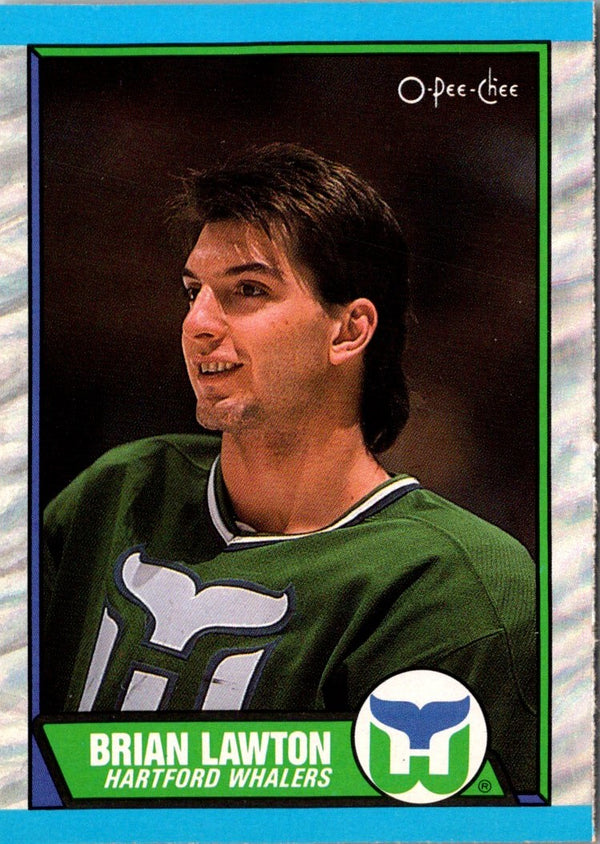 1989 O-Pee-Chee Brian Lawton #91