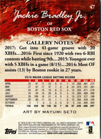 2017 Topps Gallery Jackie Bradley Jr. #47