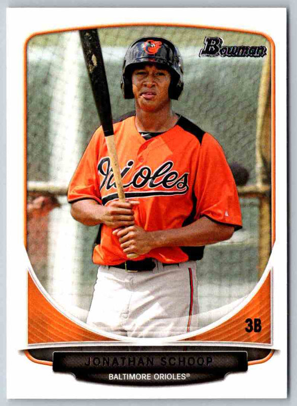 2013 Bowman Jonathan Schoop #BP25