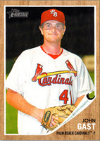2011 Topps Heritage Minor League John Gast #117