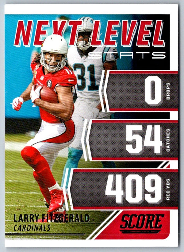 2021 Score Next Level Stats Larry Fitzgerald #NL11