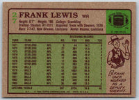 1985 Topps Frank Lewis #27