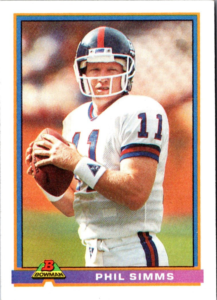 1991 Bowman Phil Simms