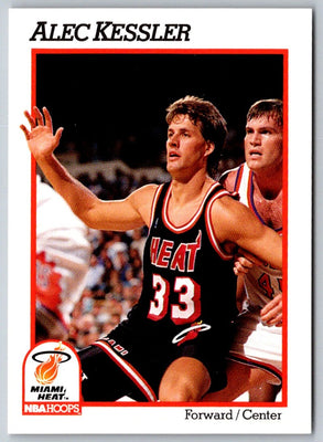 1991 Hoops Alec Kessler #112 Rookie