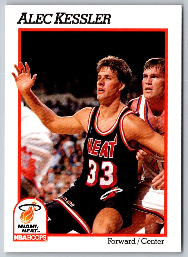 1991 Hoops Alec Kessler #112 Rookie