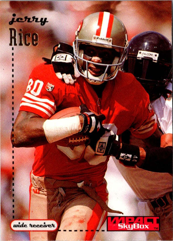 1995 SkyBox Impact Jerry Rice #131