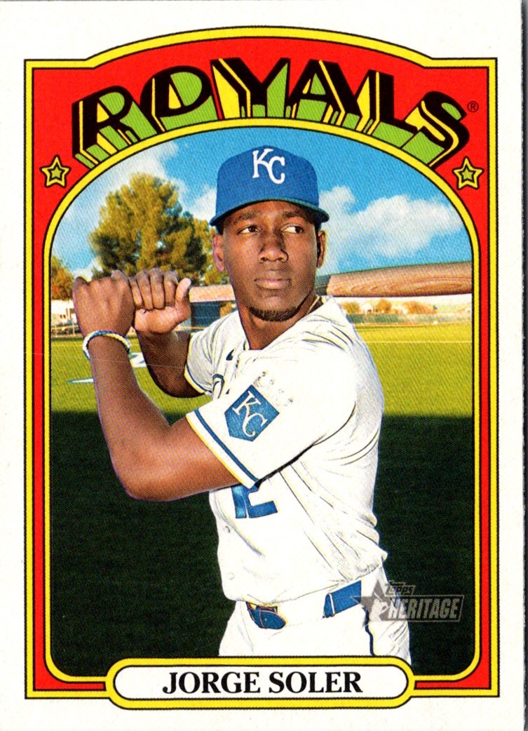 2021 Topps Heritage Jorge Soler