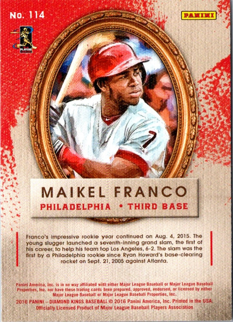 2016 Panini Diamond Kings Maikel Franco